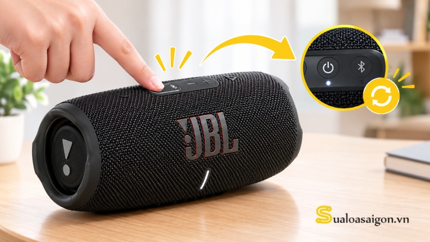 Hướng dẫn reset loa JBL bằng nút nguồn